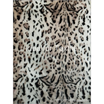 Leopard Point Mink Faux Fur